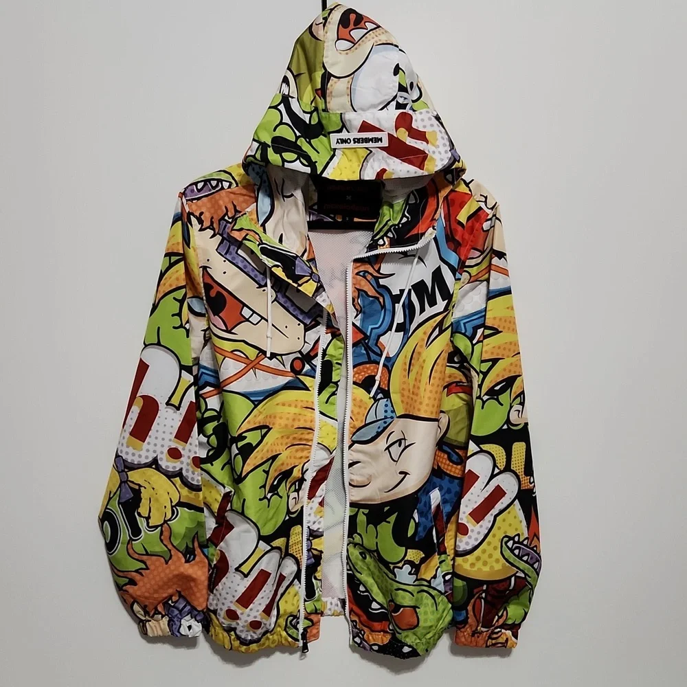 Members only nickelodeon collab windbreaker - Picture 2 of 6